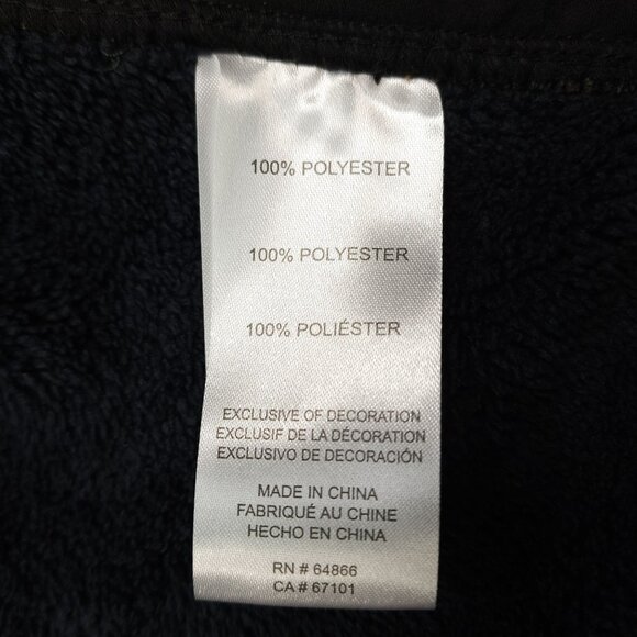 Lee Men XL Plaid Fleece Shirt Jacket Shacket Sherpa Lining Regular Dark Olive - Picture 10 of 14